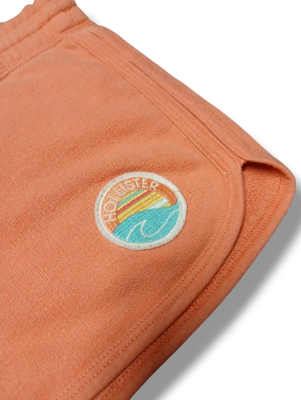 Hollister Vintage Ultra Low-Rise Logo Shorts - Picture 3 of 5